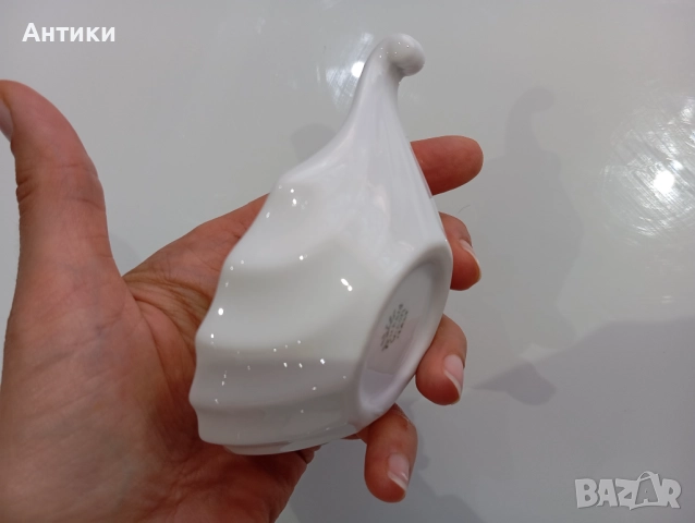 Порцеланова стара сосиера маркирана , снимка 7 - Колекции - 52625325