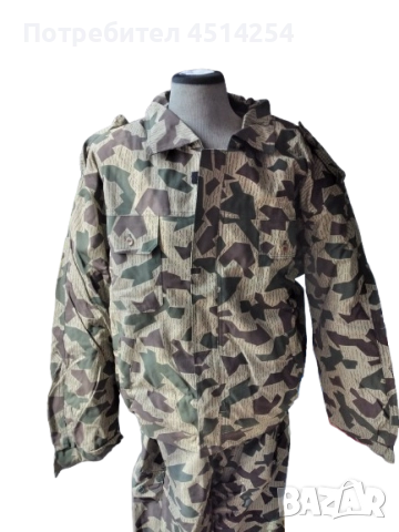 Ватиран камуфлажен комплект съставен от  панталон и яке, снимка 3 - Други - 51768271