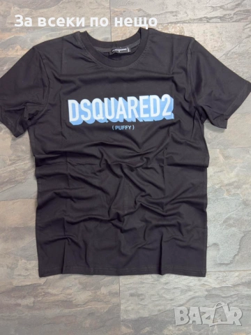 DSQUARED2 Мъжка Тениска👕Мъжка Блуза С Къс Ръкав - Налични Различни Цветове Код NGHSP33, снимка 2 - Тениски - 53695100