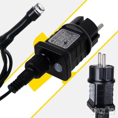 Коледни лампички за външен монтаж - 35м / Външни коледни лампички - два цвята , снимка 8 - Декорация за дома - 52487875