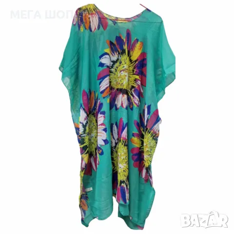 Плажна туника 90x90 – Перфектният избор за стил и комфорт през лятото, снимка 4 - Туники - 50193047