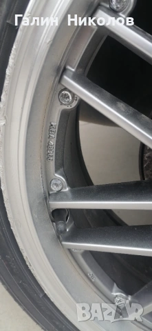 Джанти 4X100-BORBET 17``, снимка 6 - Гуми и джанти - 53882146