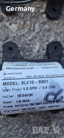 Pentair SHURflo хидрофорна помпа каравана кемпер 12v 24v, снимка 5 - Части - 53773371
