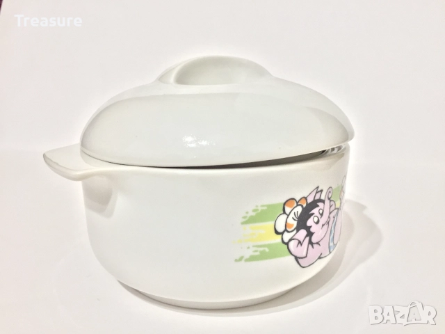 Порцеланов супник Диамант - Разград, детски мотив, снимка 16 - Антикварни и старинни предмети - 40953925