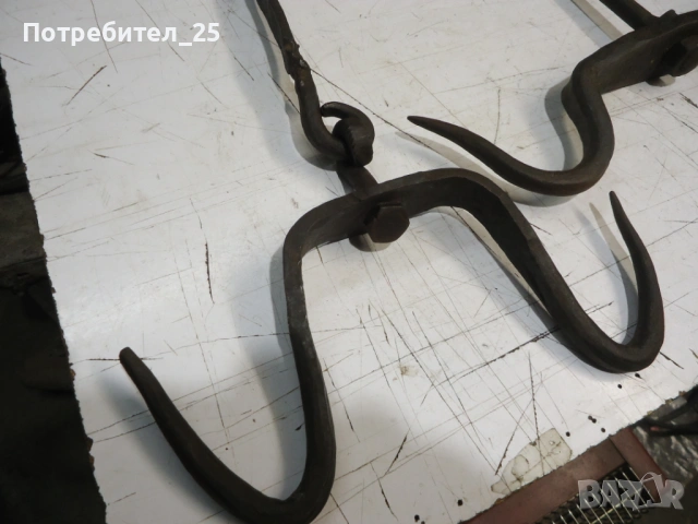Ковани куки-ченгели, снимка 2 - Други ценни предмети - 53240433