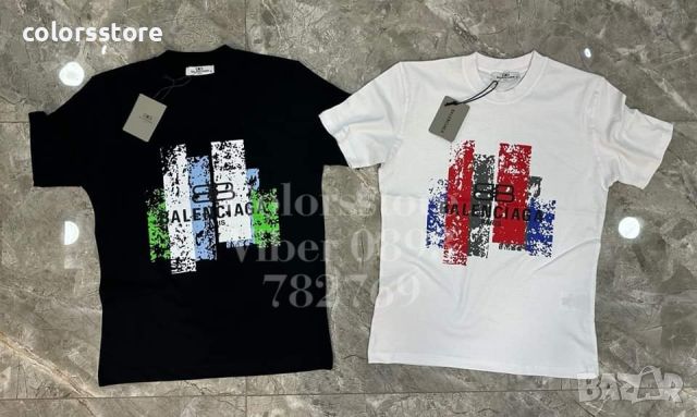 Мъжка тениска Balenciaga-SS109D, снимка 1 - Тениски - 45927585