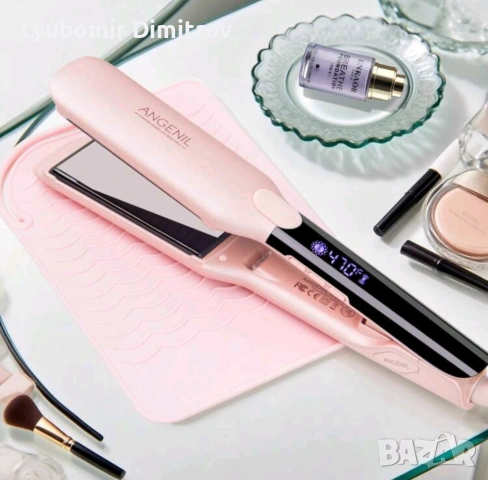 Преса за коса ANGENIL с титаниеви плочи 1,75 инча