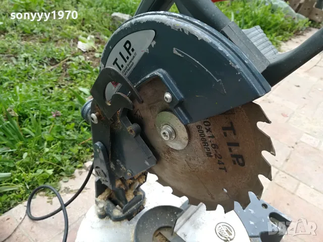 T.I.P. НАСТОЛЕН ЦИРКУЛЯР С ДИСК ОТ ГЕРМАНИЯ 3003251710, снимка 2 - Циркуляри - 49698810