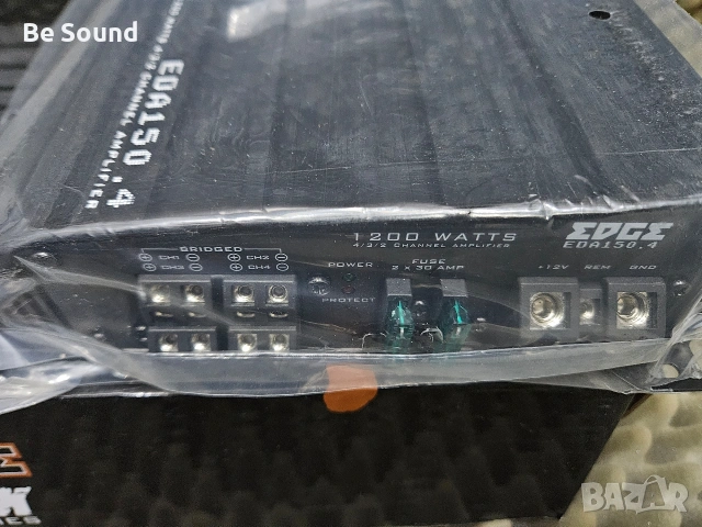 4 канален Усилвател EDGE EDA 4.150 клас АБ , снимка 6 - Ресийвъри, усилватели, смесителни пултове - 53688105