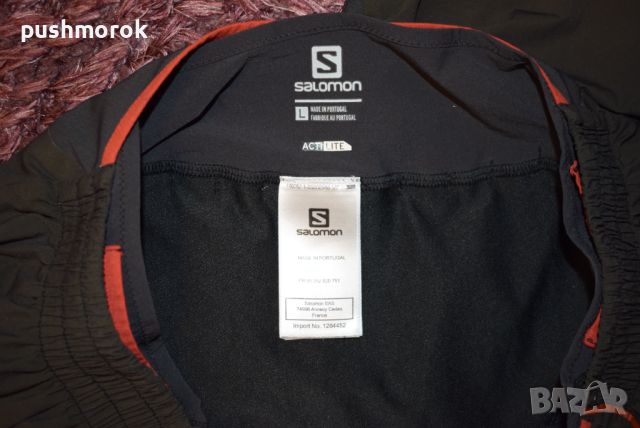 Salomon S-Lab Sense Men Short Sz L - 770, снимка 10 - Спортни дрехи, екипи - 45482268