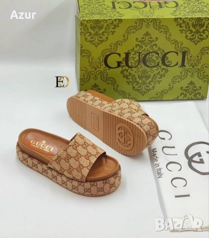 дамски чехли gucci, снимка 4 - Чехли - 45898070