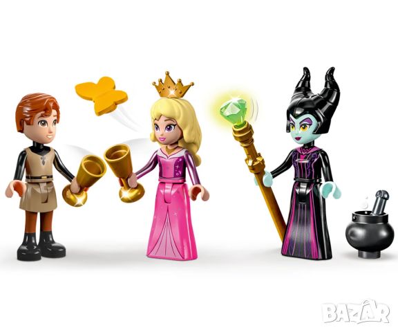 LEGO® Disney Princess™ 43211 - Замъкът на Аврора, снимка 4 - Конструктори - 45548031