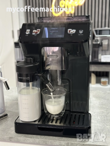 Кафемашина DeLonghi Eletta Explore, снимка 6 - Кафемашини - 52845869