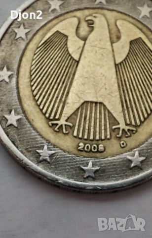 Рядка евро монета виждат се аномалиите, снимка 4 - Нумизматика и бонистика - 53401733