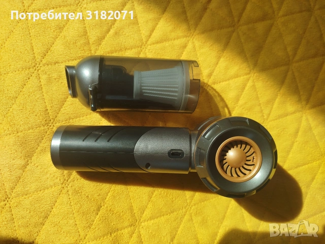 16-20kPa безжична прахосмукачка със сгъваща се дръжка, с 2 функции - засмукване и издухване, снимка 5 - Прахосмукачки - 53692377