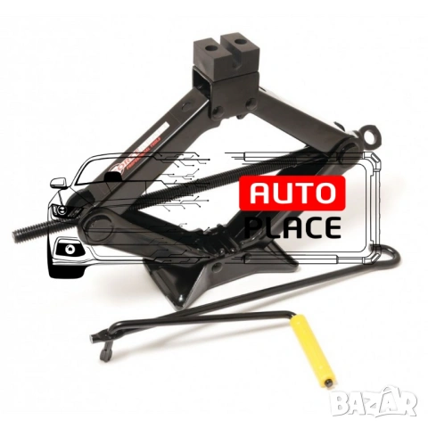 Mеханичен крик тип жаба 2 тона 110 – 395 мм Forsage, снимка 2 - Други инструменти - 54033205