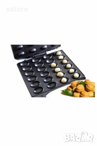 Уред за сладки орехчета Lexical LNM-2455,1400W,незалепващи плочи, снимка 6 - Други - 52699798