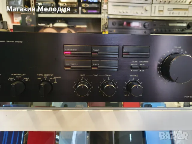 Усилвател DENON PMA-500V Две по 130 вата на 4 ома. В отлично техническо състояние, има забележки по , снимка 4 - Ресийвъри, усилватели, смесителни пултове - 47529744