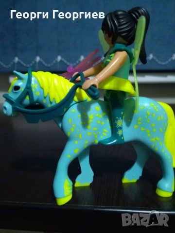 Playmobil, 4 комплекта Еднорог, Кон, Драконче, щъркели и Феи, снимка 4 - Образователни игри - 51230256