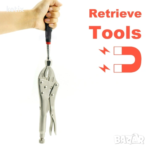 Телескопичен магнитен хващач,Toolwiz, снимка 3 - Други инструменти - 53521128
