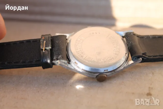 Швейцарски мъжки часовник ''Onsa'' 17 камъка, снимка 9 - Мъжки - 49304647