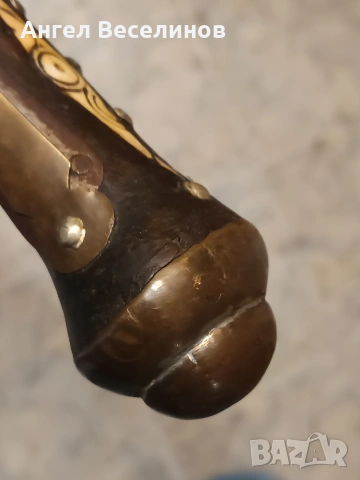 стар кремъчен пищов, снимка 4 - Бойно оръжие - 54067993