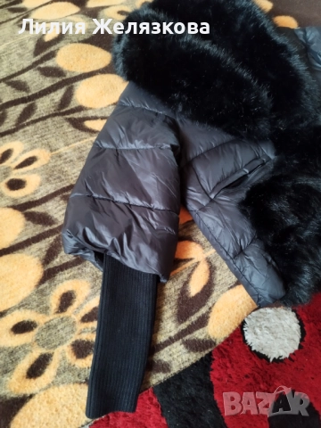 Дамско яке ново ХЛ,обемен пух, снимка 2 - Якета - 52921502