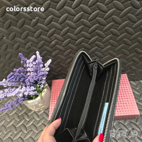 Дамско черно портмоне Guess/VL70L, снимка 3 - Портфейли, портмонета - 53225669