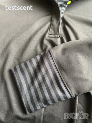 Блуза с дълъг ръкав Under Armour Long Sleeve Grey Sports Top – XL сива с яка, снимка 8 - Спортни дрехи, екипи - 54002384