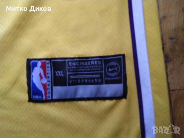 Кобе Браянт №24  баскетболна тениска  размер ХХЛ отлична, снимка 2 - Баскетбол - 45456245