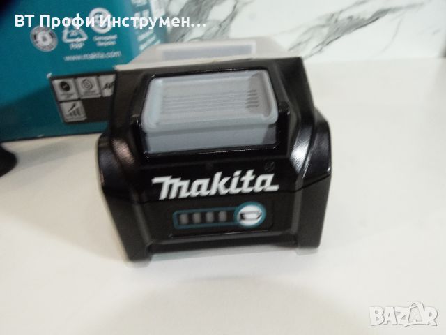 Makita GA 008 / XGT / 40 V / 2 x 4.0 Ah - Акумулаторен ъглошлайф, снимка 11 - Други инструменти - 45539900