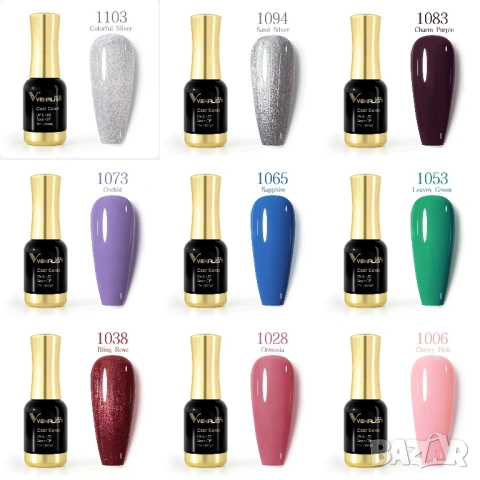  12мл VENALISA UV & LED гел лак  , снимка 9 - Продукти за маникюр - 28603747