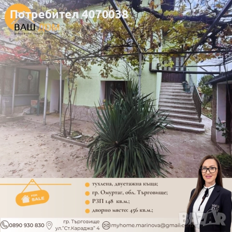 двуетажна къща, снимка 2 - Къщи - 52198331