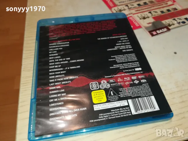 JUSTIN TIMBERLAKE BLU-RAY DISC+DVD DISC 1703251854, снимка 3 - DVD филми - 49532832