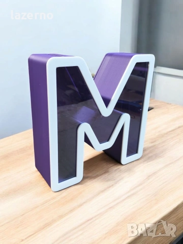3D Персонализирана Касичка "Буква", снимка 2 - Декорация за дома - 53939112