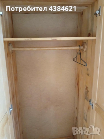 Гардероб масивно дърво, снимка 3 - Гардероби - 54045877