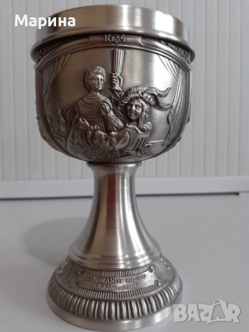 Бокал от калай 150 мл. Antik*Vintage#66