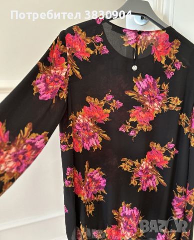 Елегантна блуза Liu Jo Milano, размер 40 / М, снимка 11 - Блузи с дълъг ръкав и пуловери - 45390523