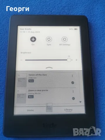 четец Kindle Paperwhite 3, 7 Generation с подсветка, снимка 3 - Електронни четци - 47021009