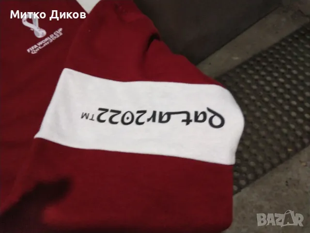 Долнище ново официален продукт от световното по футбол в Катар 2022г.65%памук 35%полиестер размер Л, снимка 4 - Футбол - 48543887