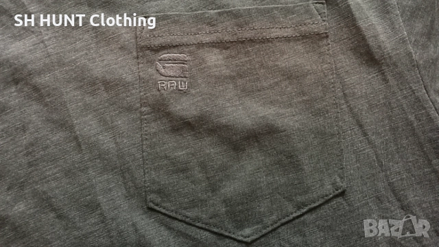 G-Star YEDUR POCKET R T Размер M оригинална блуза 50-51, снимка 4 - Блузи - 52160519