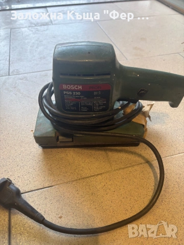 Виброшлайф Bosch 