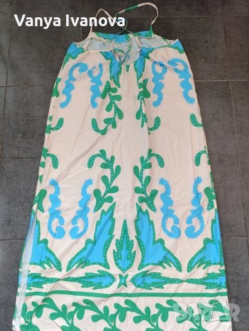 Shein дълга рокля в много хубави цветове, снимка 2 - Рокли - 50747737