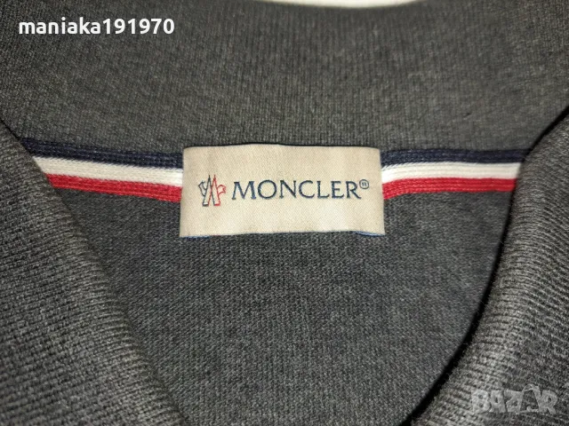 Moncler Maglia Polo Manica Lunga (XL) мъжка блуза , снимка 8 - Блузи - 48202854