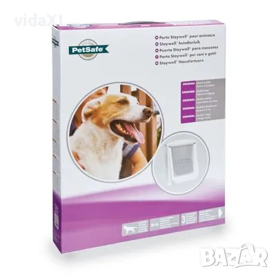 PetSafe 2-посочна врата за домашни любимци 760 голяма 35,6x30,5 см бял(SKU:411401), снимка 4 - Други - 48651316