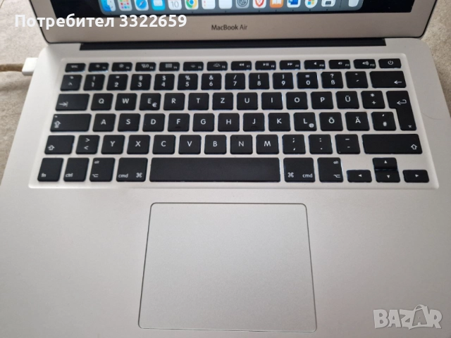 Apple MacBook Air 13" 2017 1.8GHz i5 8GB RAM 128Gb SSD, снимка 3 - Лаптопи за работа - 51882174