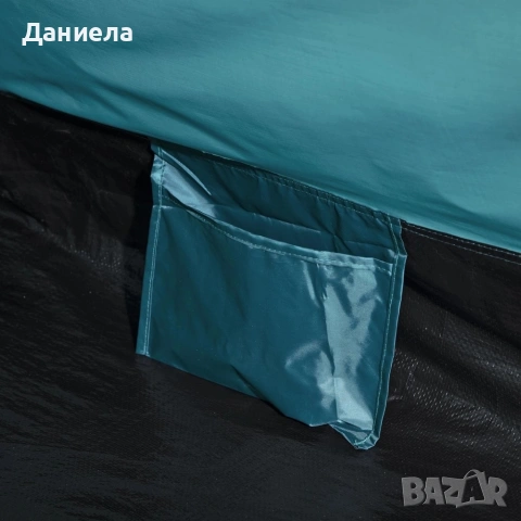 Двуместна лека къмпинг палатка с комарник и чанта за пренасяне, 205x145x100см, снимка 4 - Палатки - 54200850