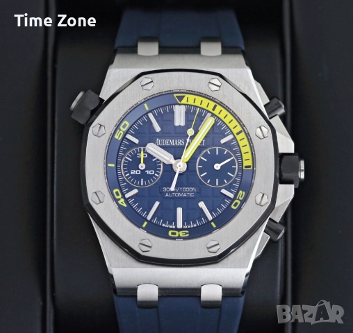 Audemars Piguet Royal Oak Offshore Diver Chronograph 42mm Steel Orange Dial Различни Варианти, снимка 14 - Мъжки - 52997356