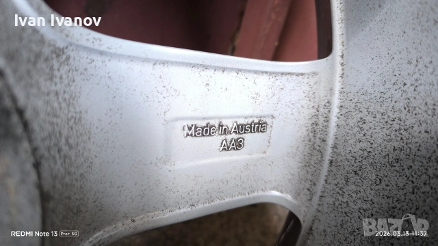 джанти 18' с летни гуми 235/55/18 Континентал , снимка 6 - Гуми и джанти - 53826543