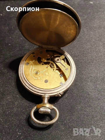 Френски джобен часовник - LA LOUETTE - 1905г. - РЯДЪК, снимка 15 - Джобни - 48835142